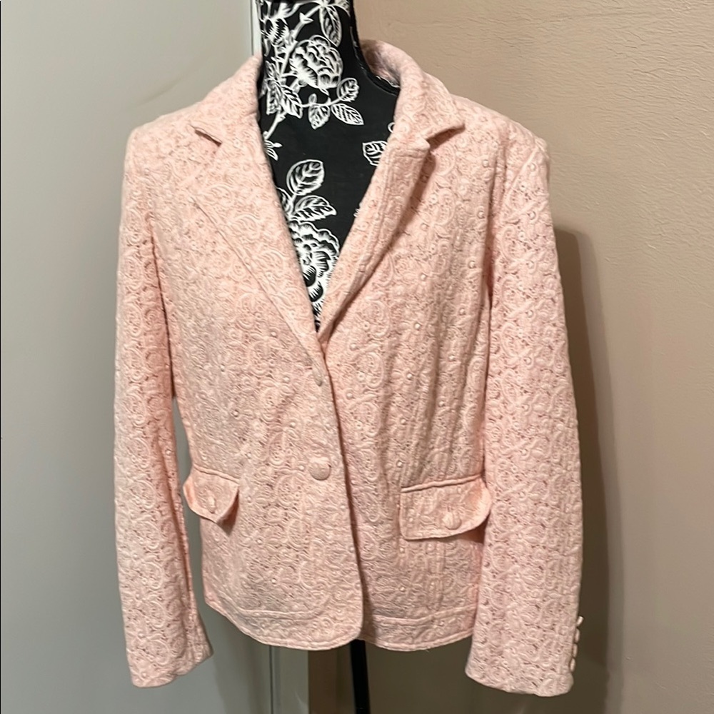 Dialogue Pink Blazers & Suit Jackets